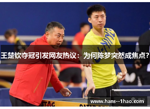 王楚钦夺冠引发网友热议：为何陈梦突然成焦点？