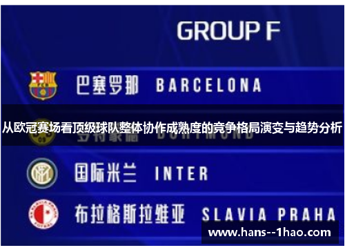 从欧冠赛场看顶级球队整体协作成熟度的竞争格局演变与趋势分析